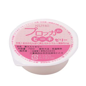 NUTRI NUTRI プロッカZn ピーチ 77g×60個 介護食の商品画像