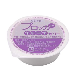 NUTRI NUTRI プロッカZn グレープ 77g×60個 介護食の商品画像