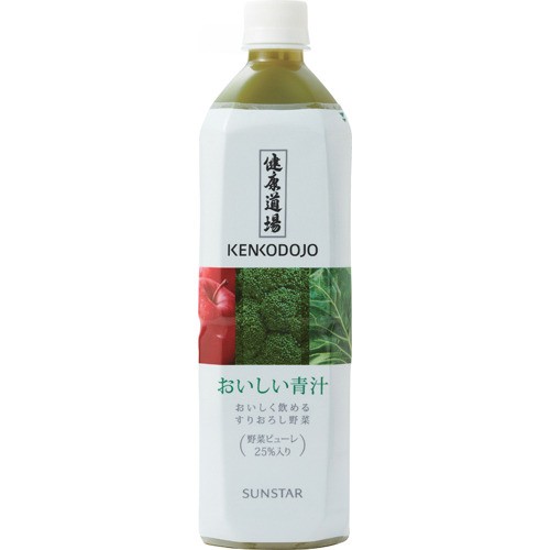 SUNSTAR(日用品) 健康道場 おいしい青汁 900g×12本 ペットボトル 野菜ジュースの商品画像