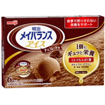 明治 明治 メイバランス アイス チョコレート味 80ml×48個 介護食の商品画像