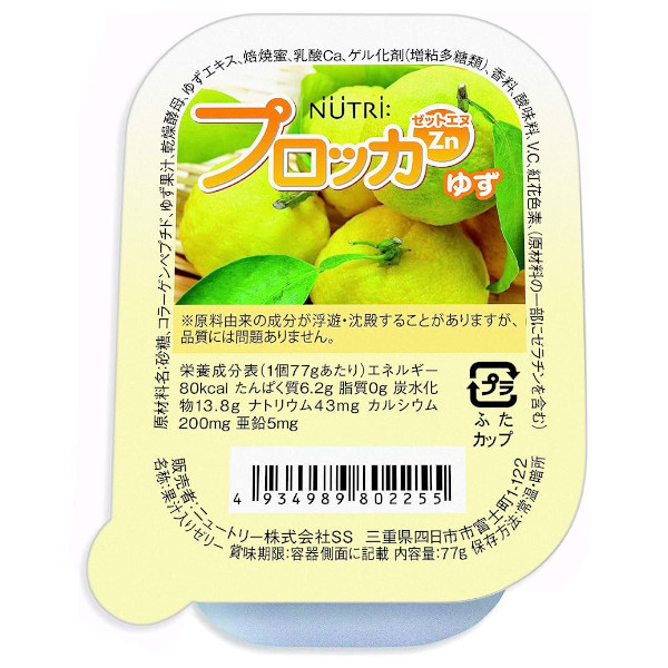 NUTRI NUTRI プロッカZn ゆず 77g×30個 介護食の商品画像