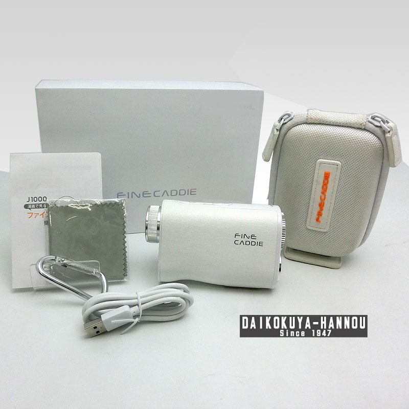 FineCaddie ファインキャディ J1000 レーザー距離計（ホワイト
