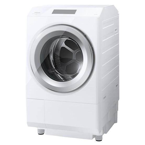 TOSHIBA ZABOON ドラム式洗濯乾燥機 左開き TW-127XP3L（W） （グラン