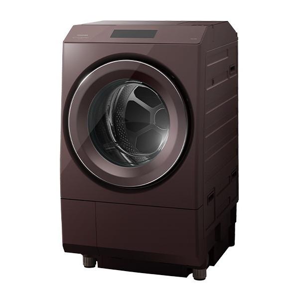 TOSHIBA ZABOON ドラム式洗濯乾燥機 左開き TW-127XP3L（W） （グラン