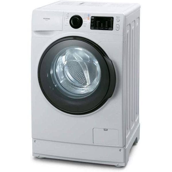 糸島市内 送料無料】 【美品 】アイリスオーヤマ ドラム式洗濯機 FL81R-W 8kg 2020年製　乾燥機能付き　白　IRIS OHYAMA　取扱説明書付　　引越し　中古家電　88251-2-020 IRIS OHYAMAドラム式洗濯機 FL81R-W 8.0kg 左開き 2020年製