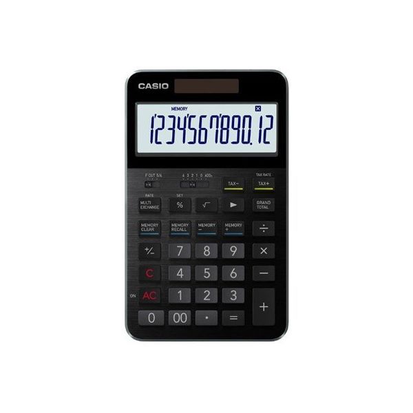 CASIO カシオ計算機 プレミアム電卓 ジャストタイプ S100（ブラック） 電卓 - 最安値・価格比較 - Yahoo!ショッピング