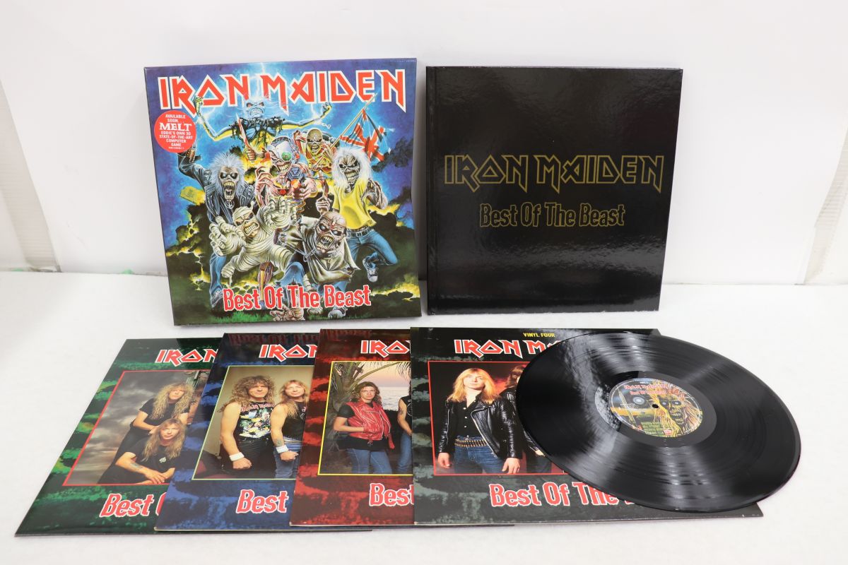  Британия 4discs LP Iron Maiden Best Of The Beast 724385318511 EMI /01040
