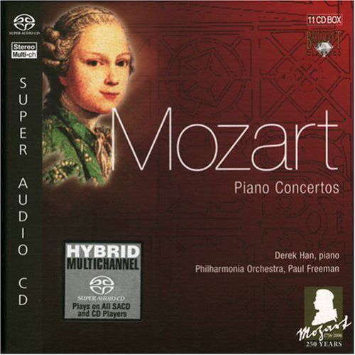  импорт 11discs CD Wolfgang Amadeus Mozart Mozart: The Complete Piano Concertos 92541 Brilliant Classics бумага jacket /01210