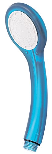 SANEI（水栓金具） SANEI 節水シャワーヘッド（シャモジー） PS3963-80XA-CB6（ブルー） シャワーヘッドの商品画像