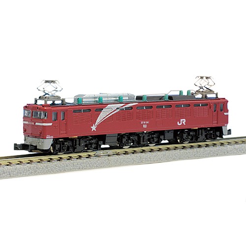 ロクハン製 「T015-1 EF81形電気機関車 北斗星塗装」です T015-1 Amazon | ロクハン Zゲージ T015-1 EF81形電気機関車 北斗星塗装