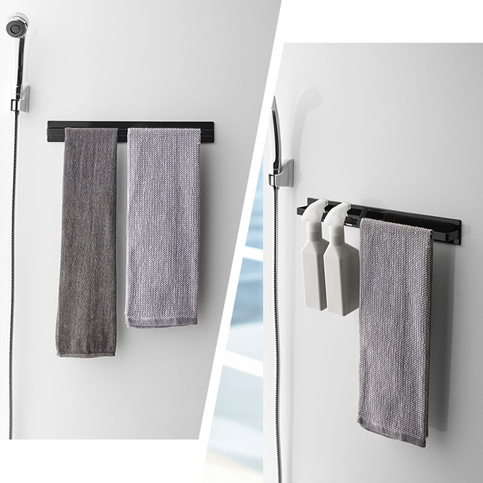  magnet bus room towel hanger wide tower stylish magnet towel bar towel .. body towel hook attaching Yamazaki real industry 4596 4597