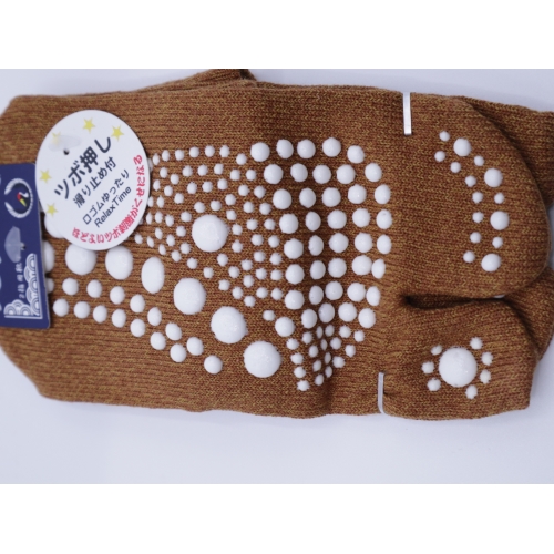[ бесплатная доставка ] tabi точечный массаж ( Brown * красный * лиловый ) (23-25cm) (3 пар комплект ) /....... фирма 