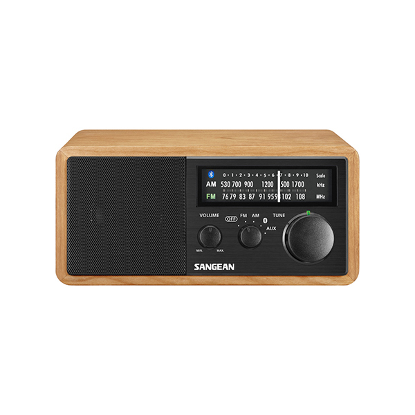 SANGEAN ラジオ / WR-302 ウォールナット SANGEAN FM/AMラジオ・Bluetoothスピーカー WR-302 （ウォールナット