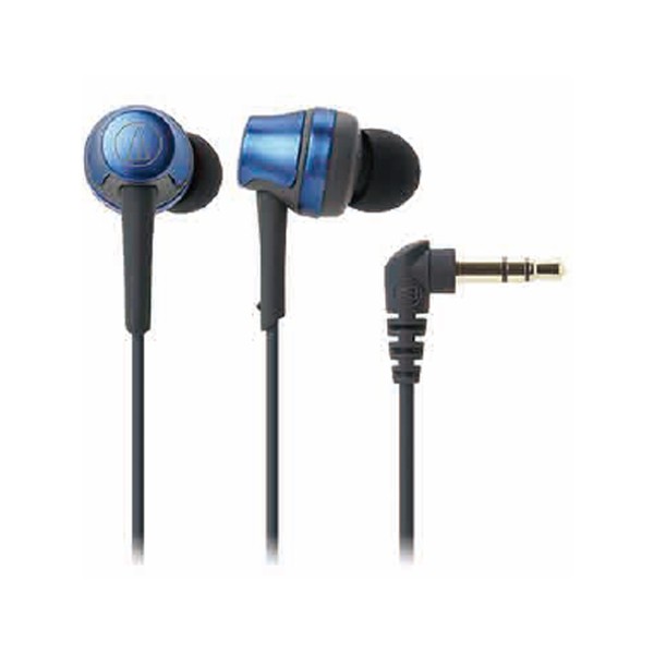 オーディオテクニカ Sound Reality インナーイヤーヘッドホン ATH -CKR50 BL ディープブルー イヤホン本体の商品画像