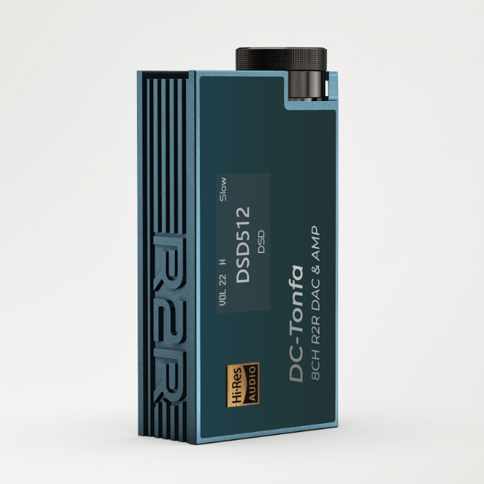 8ch R2R DAC搭載ポータブルDAC/AMP DC-Tonfa blueの商品画像