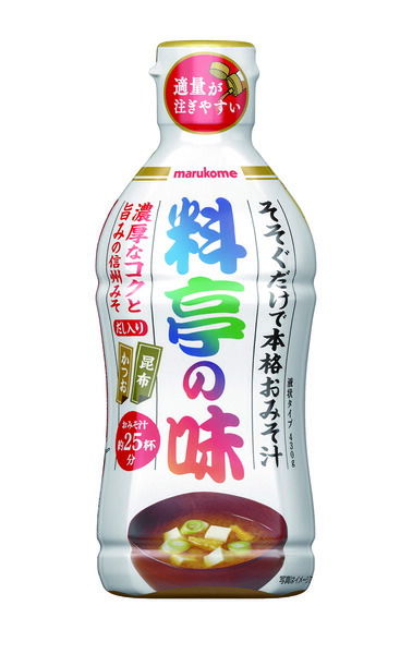 マルコメ 液みそ 料亭の味 430g×1本の商品画像