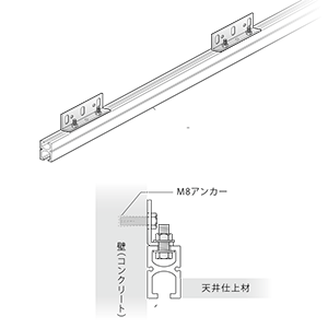 L type угол HPE-003 25mm ширина подвесные системы для картин для 