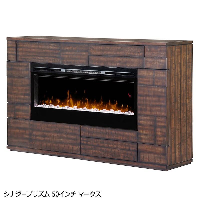 [ opening installation included free shipping ] electric type fireplace DIN p Rex 50 -inch Mark ssina Jeep rhythm (1000W) Dimplex