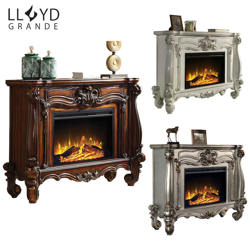 [ opening installation included free shipping ] electric type fireplace Lloyd grande veru rhinoceros yu(1000W) electric fireplace body set 