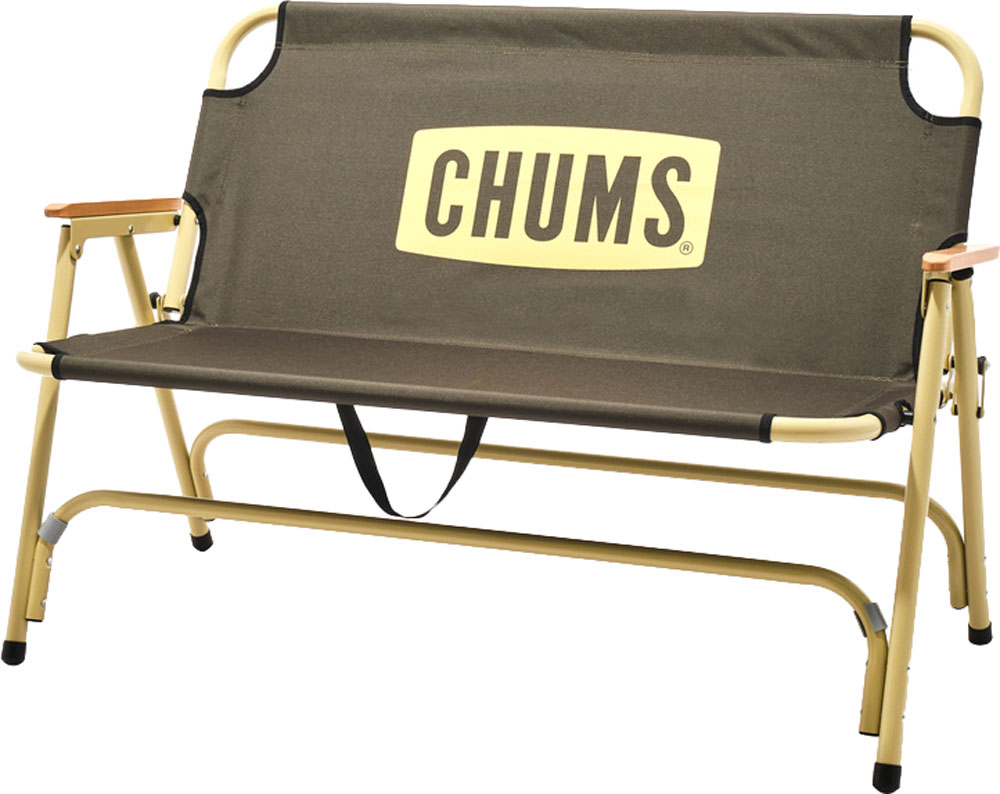 CHUMS チャムスバックウィズベンチ CH62-1595-M079（カーキ/ベージュ