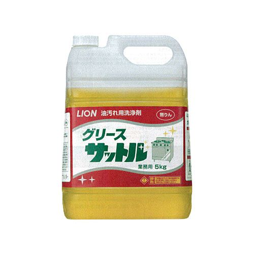 LION グリースサットル 5kg×1 台所用洗剤の商品画像