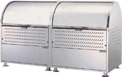 DAIKEN ステンレスゴミ収納庫クリーンストッカー 1800 連結型 CKM-TN180Rの商品画像