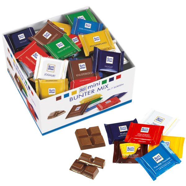  Ritter sport Mini chocolate assortment box Germany . earth production l chocolate Europe Germany earth production souvenir confection ....l abroad earth production ...