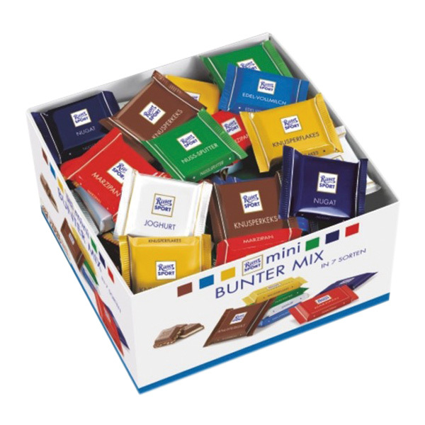  Ritter sport Mini chocolate assortment box Germany . earth production l chocolate Europe Germany earth production souvenir confection ....l abroad earth production ...