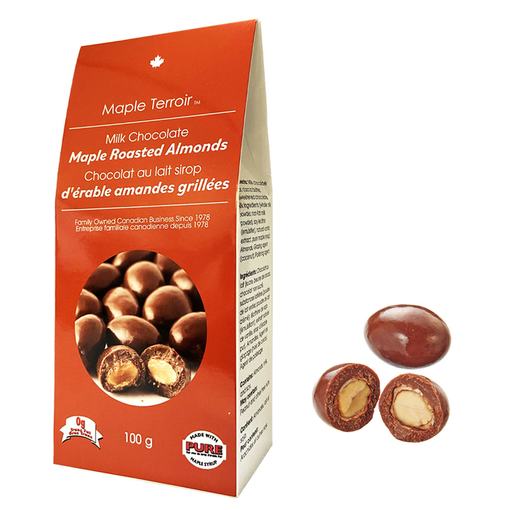  Canada . earth production pure maple syrup almond milk chocolate 3 box set l chocolate America Canada South America Canada earth production confection 