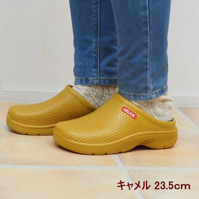  immediately shipping Camel 23.5cm garden shoes gardening shoes lady's sandals men's light weight dana slip-on shoes walking sandals 2412. rice field shop industry 