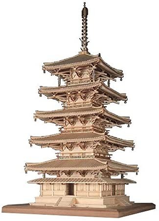 ウッディジョー 法隆寺 五重塔 （1/75スケール ） 建物の商品画像