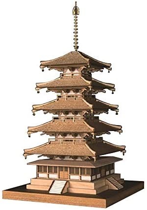 法隆寺 五重塔 （1/150スケール 木製日本建築模型 ）の商品画像