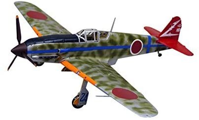 アオシマ 三式戦 飛燕 丁型244部隊 （1/72スケール エース列伝 No.9 022887） ミリタリー模型の商品画像