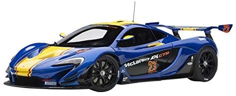 オートアート マクラーレン P1 GTR （ブルー/イエロー） （1/18スケール オートアート・コンポジットモデル 81542） おもちゃのミニカーの商品画像