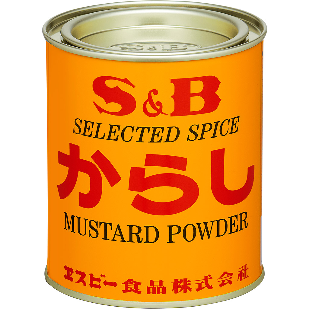 es Be food official mustard Karashi 200g can 