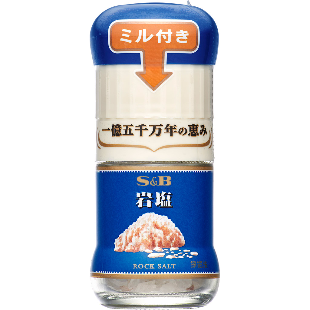 エスビー食品 エスビー食品 岩塩 ミル付き 40g×1個 塩の商品画像