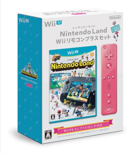 Wii U Nintendo Land Wiiリモコンプラスセット ピンクの商品画像
