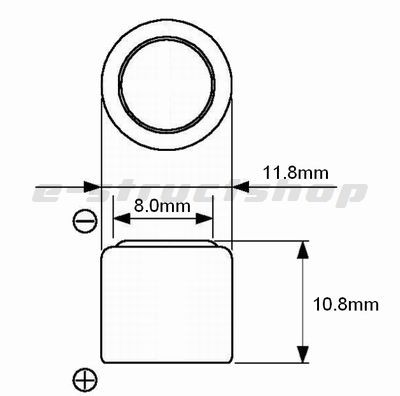 [ free shipping ] CR-1/3N lithium battery ( 3V 170mA ) CR1/3N CR1-3N DL1/3N camera starter etc. 