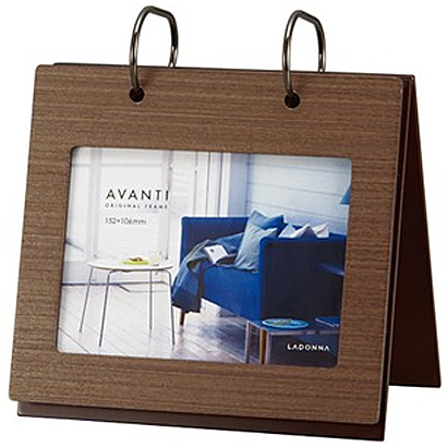 アルバムフォトフレーム ALN16-P-DBR （ダークブラウン）の商品画像
