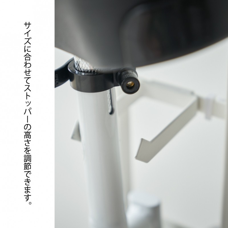 一輪車 スタンド 一輪車スタンド キックスケーター スタンド 玄関 収納 子供 キッズ ラック キックスケーター 一輪車スタンド タワー Tower シンプル ホワイト ココチのくらし雑貨店 通販 Yahoo ショッピング