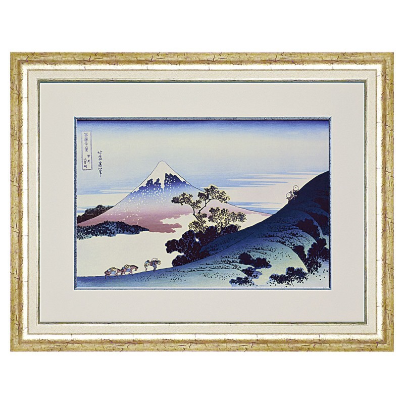 即出荷 和風 アートフレーム ユーパワー 葛飾北斎 Hk 送料無料 代引不可 甲州犬目峠 富嶽三十六景 その他 Mastapg Me