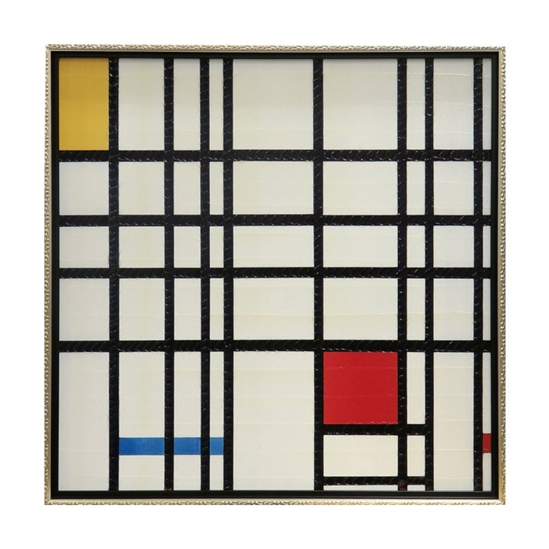 絵画 壁掛け 抽象画 アート アートパネル ピエト モンドリアン コンポジション イエロー ブルー レッド Pm 021 ココチのくらし雑貨店 通販 Yahoo ショッピング