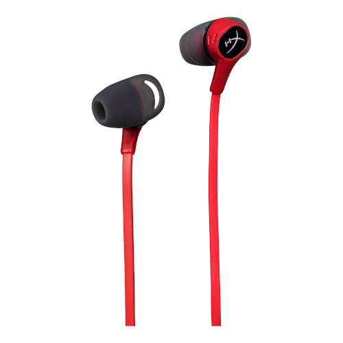 日本HP HyperX Cloud Earbudsゲーミングヘッドホン マイク付き HX-HSCEB-RD（RED） HyperX イヤホンマイク、ヘッドセットの商品画像