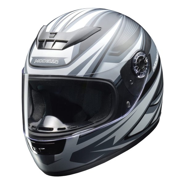 リード工業 MODELLO フルフェイスヘルメット フリー（57-60cm未満） マットブラック バイク用　フルフェイスヘルメットの商品画像
