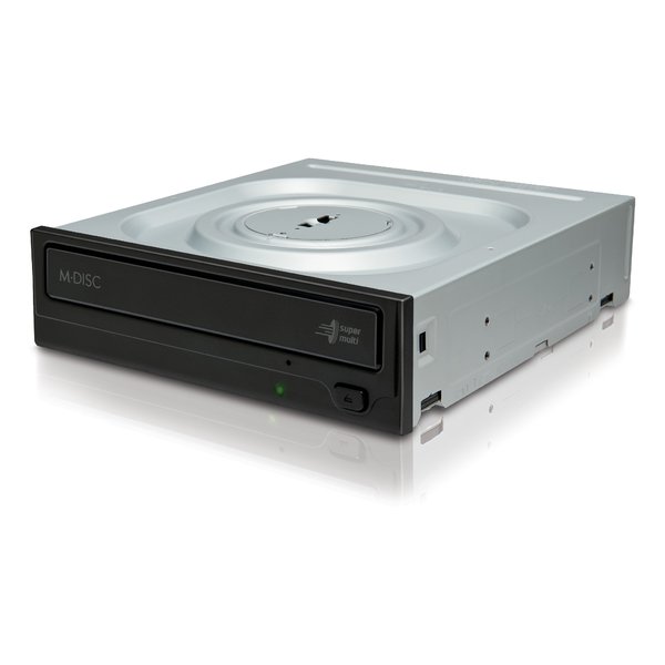HLDS Hitachi LG данные хранение настольный персональный компьютер для накопитель на оптических дисках DVD мульти- Drive Bulk черный GH24NSD5 BK(2574204)