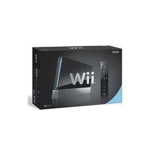 任天堂 Wii （ウィー） クロ [Wiiリモコンプラス同梱］ Wii本体 - 最