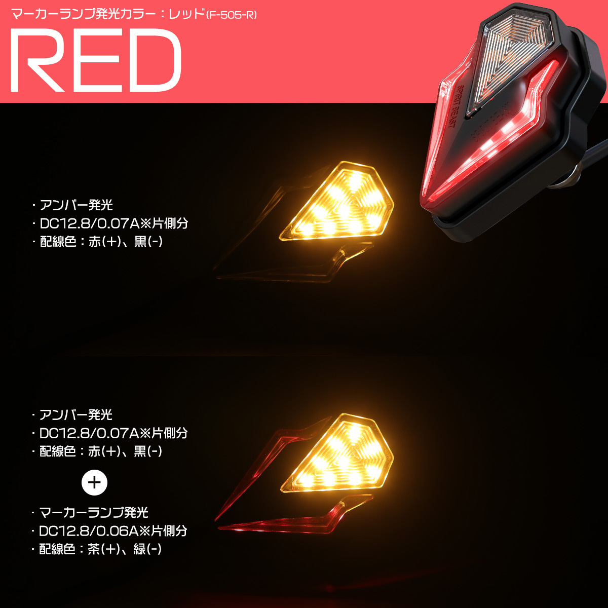 【ケンジ様おまとめ】ウインカー ガラスレンズ マーカー ガイド　&アイアンシート バイク ウインカー LED サイドマーカー デイライト 汎用 2個セット F