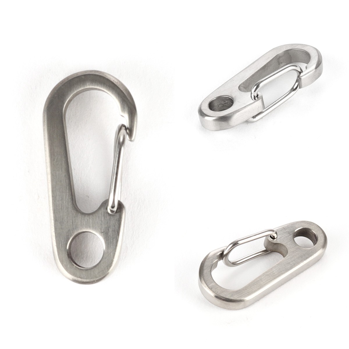 【正規品】SS LINK TWIST CARABINER シルバーメタルカラビナ 正規品】SS LINK TWIST CARABINER シルバーメタルカラビナ SS