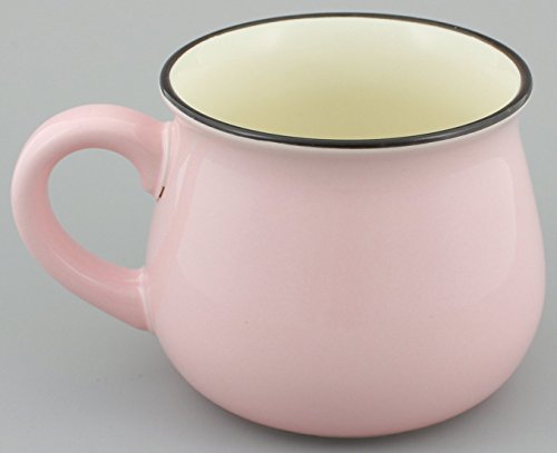  Mino .Bonne Journee mug pink K99002
