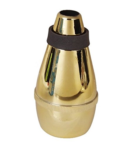  труба слабый звук контейнер глушение для mute тихий краб дом тренировка шум ABS полимер ( Gold )